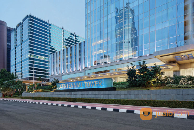 Ruang Kantor Centennial Tower Gatot Subroto Kondisi Bare Luas 200