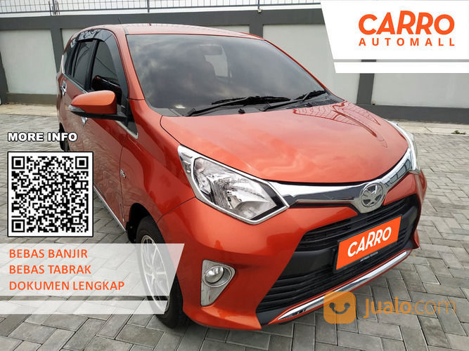 Toyota Calya 1.2 G MT 2018 Orange Metalik