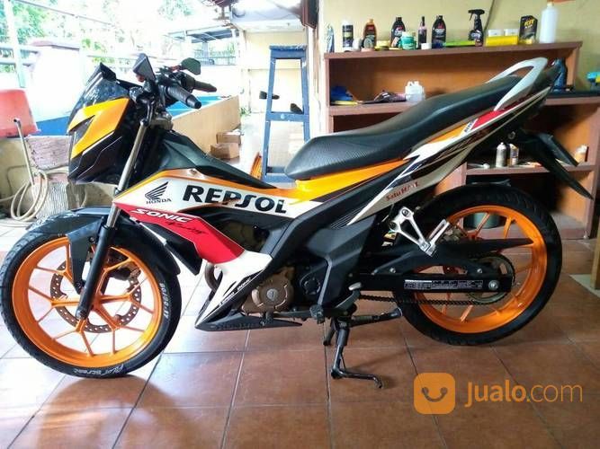 *Sonic 150R - Livery Repsol Special + Nomor Cantik/ B 6661 /Kualita