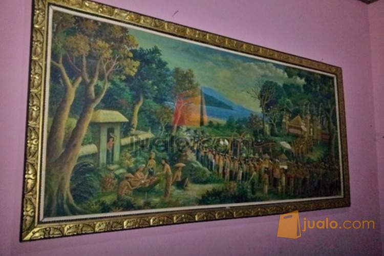 Dijual Lukisan Bali Kuno  Tahun 1967 Karya I Wayan Lipur 