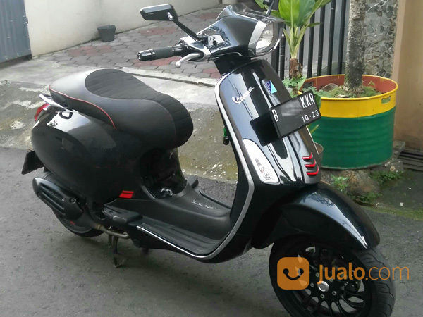 Vespa Sprint I Get 150 Thn 2018 Carbon Limited Edition