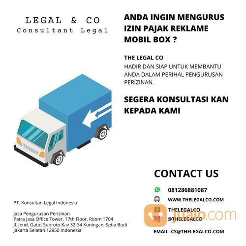 Pajak Reklame Mobil Box I Jasa Murah