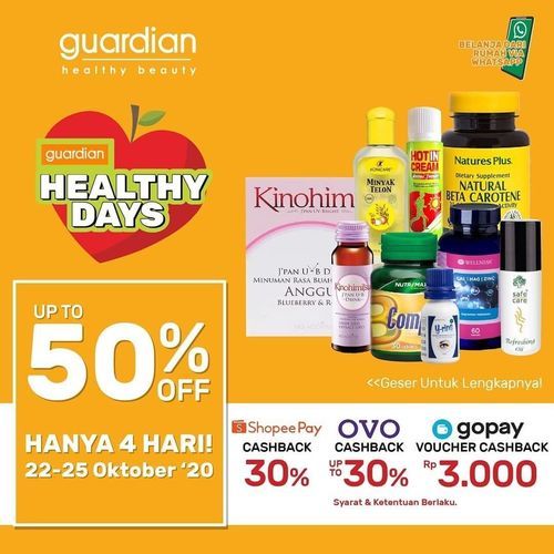 Guardian Promo Healthy Days Up To 50% Off