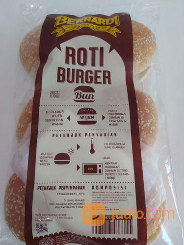 Bernardi Roti Burger Besar Wijen Isi 6 Harga Promo Di Kota Surabaya Jawa Timur Jualo Com