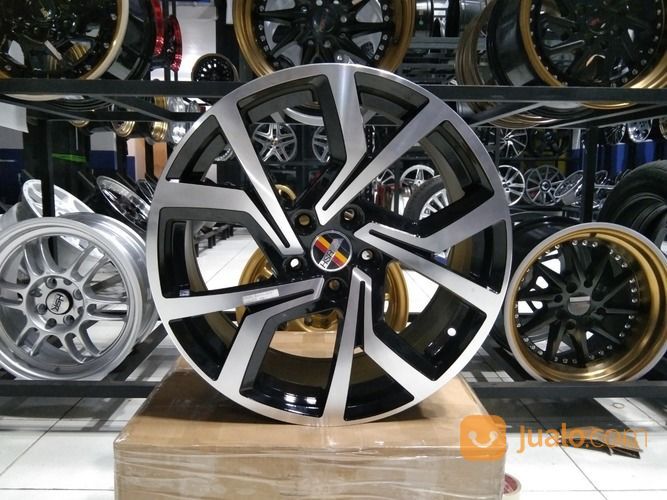 Velg Hsr Wender Ring 18 Pcd 5x114,3 Warna Black Polish