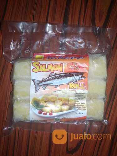 SALMON ROLL Sakana FROZEN FOOD Olahan Ikan Halal Tanpa Pengawet