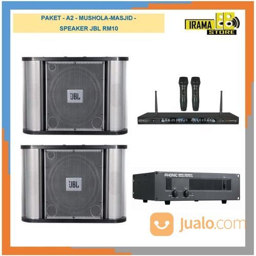 PAKET A2 MUSHOLAMASJID SPEAKER JBL RM10 di Kota Bekasi, Jawa Barat