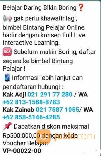 PTN Favorit Kamu Selangkah Lagi...Yuk Les Dulu Di Bimbel Bintang Pelajar!
