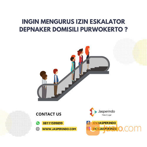IJIN ESKALATOR DEPNAKER PURWOKERTO
