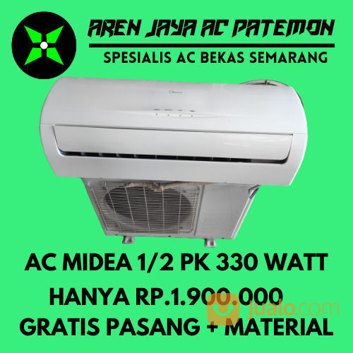 Free Pasang Ac Midea 1 2 Pk 330 Watt Bergaransi Siap Pasang Semarang Jualo