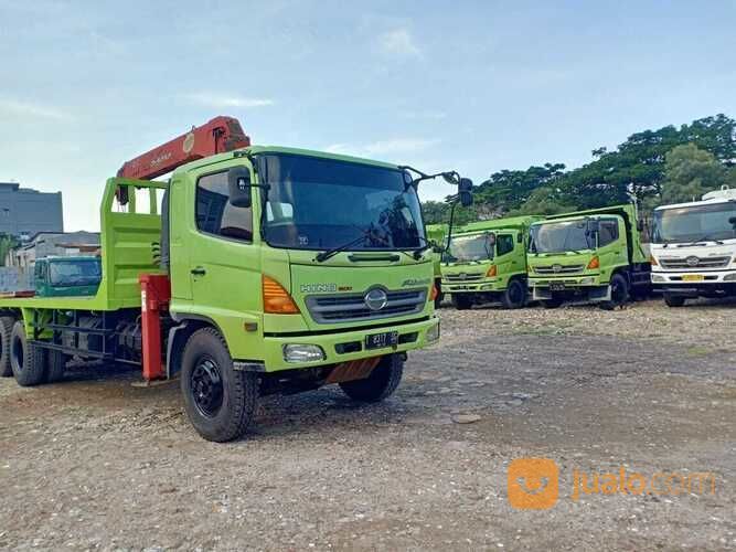 Hino Lohan FM260JW Long Truck CRANE 5Ton Tronton Istimewa Sekali di Kota Jakarta Barat, DKI