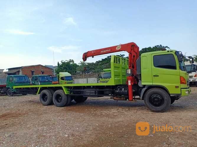 Hino Lohan FM260JW Long Truck CRANE 5Ton Tronton Istimewa Sekali di Kota Jakarta Barat, DKI