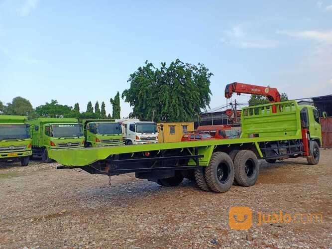 Hino Lohan FM260JW Long Truck CRANE 5Ton Tronton Istimewa Sekali di Kota Jakarta Barat, DKI