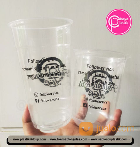 Sablon Kemasan Komplit Cup 22 Oz 9 Gram Dan 16 Oz Oval 8 Gram Tanpa Tutup Di Kota Malang Jawa 8570