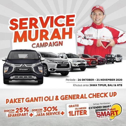 Mitsubishi Promo Service Murah