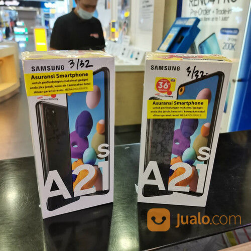 Samsung A21s Ram 3/32 Resmi