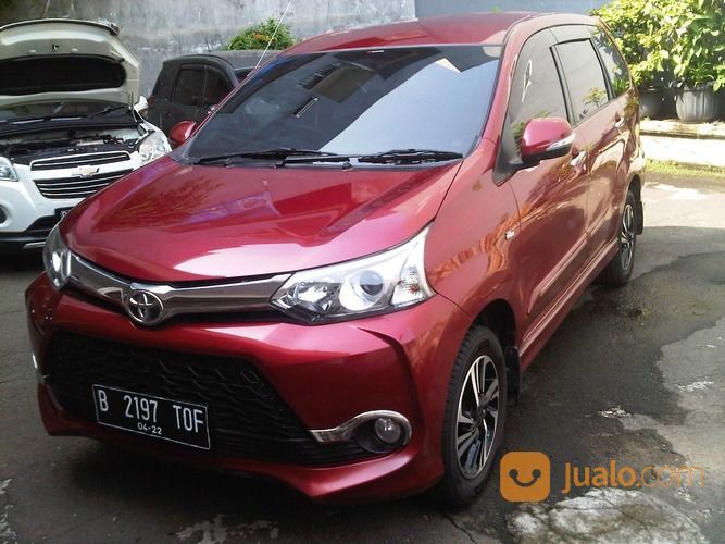 Toyota Avanza Veloz 2017 M/T 1500cc Merah Maroon Mulus Cakep !!