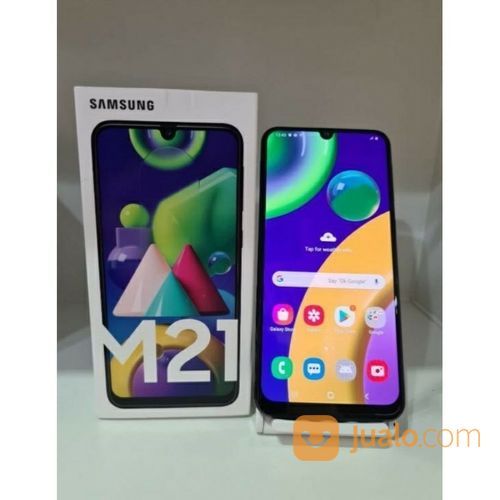 Samsung M21 Like New Second Kab Subang Jualo