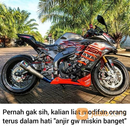 Knalpot Zx25r Full System Merk Ar Austin Suara Mantap