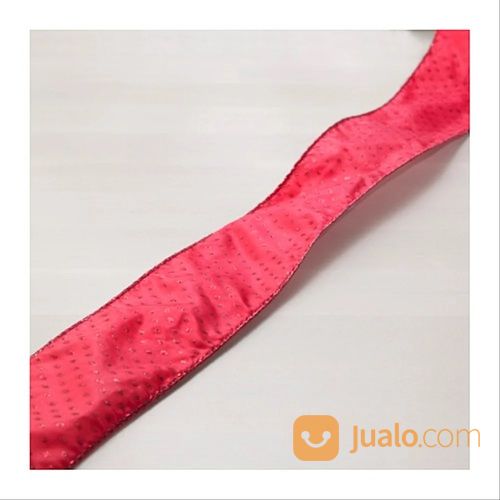 VINTER Pita Warna Merah Glitter 5 Meter Pita Kado