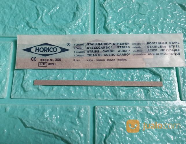 Kikir Gigi Dental Abrasive Strip Steelcarbo Strip Horico Termurah