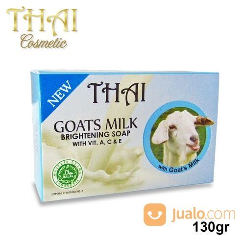 Sabun Thai Goats Milk Soap 130 Gram Sabun Susu Kambing Bpom Bekasi Jualo