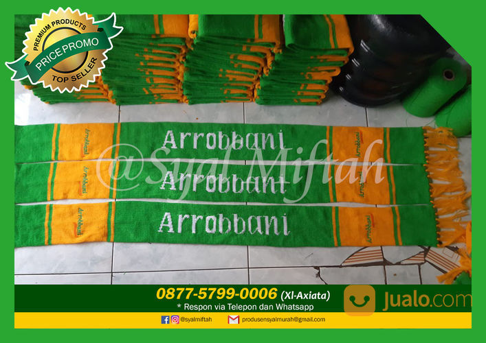 WA : +62 877-5799-0006 Jasa Pembuatan Syal Rajut - Syal Rajut Miftah