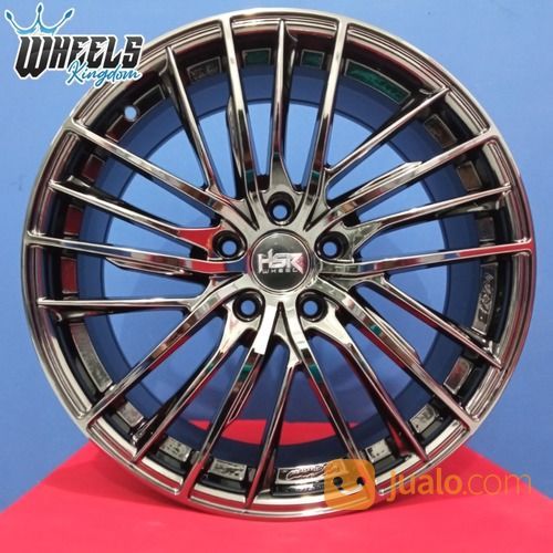 Velg Mobil Modifikasi Xpander Gratis Ongkir Kota Kediri DIAVOLA HSR R18X8 H5X114,3 ET45 BLACK CHROME