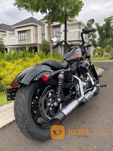 Motor Bekas + Harley Davidson + Sportster 48 Special 2018 Vivid Black + Murah, Keren, Mulus