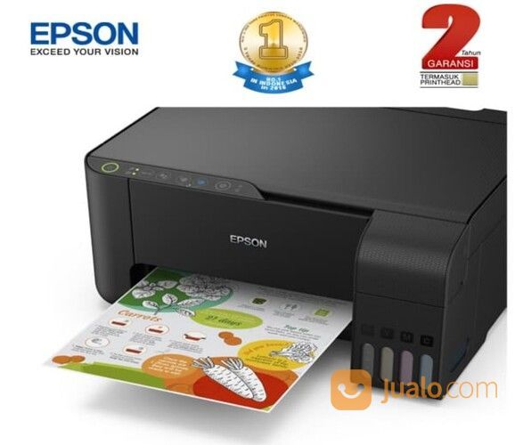 Printer Epson L3150 EcoTank Wifi Print Scanner FotoCopy Multifungsi