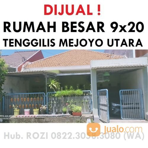 Rumah Tenggilis Mejoyo Rungkut 9x20 Surabaya Dkt Ubaya Cck Rumah Kos di