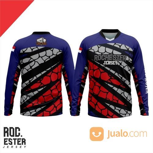 Kaos Jersey Sepeda Gowes Mtb Lengan Panjang Yogyakarta Jualo