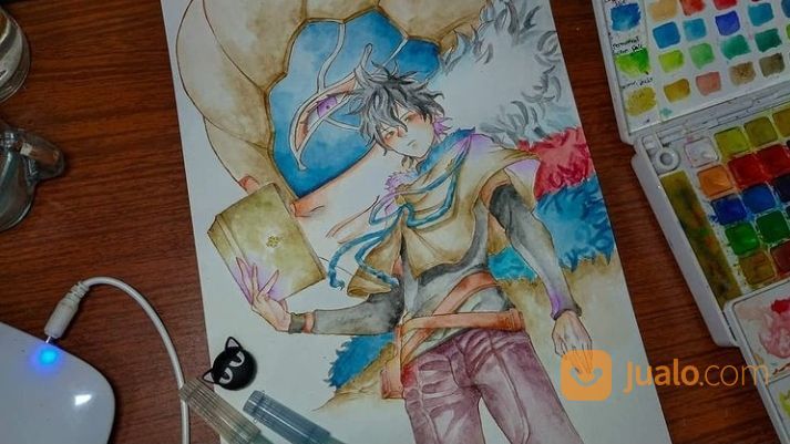 Jasa Les Menggambar Anime Dari Dasar