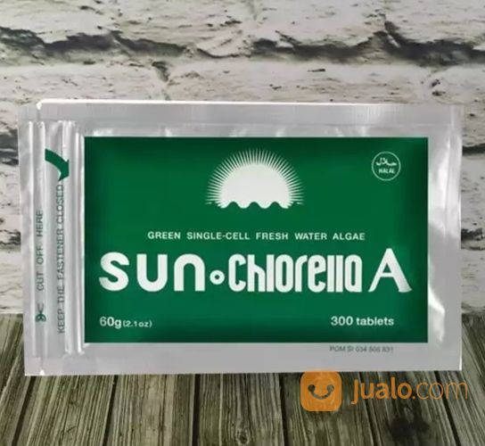 Japan CNI Sun Chlorella A Original Import Jepang 300 Tablet - Vitamin Regenerasi Sel