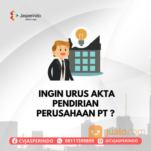 Akta Pendirian Perusahaan Pt Tangerang Selatan Jualo