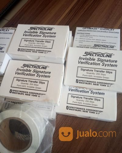 Kertas Spectroline Signature Made In USA Ready Stok