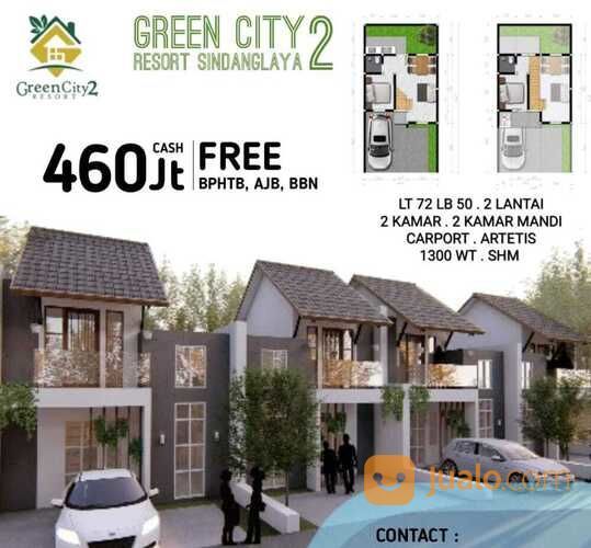 Hunian Japanese Tropical Design, Free Biaya KPR, Promo Terbatas; Bandung