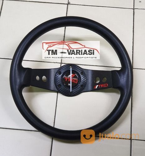 Stir Racing Import 13 Inchi 2 Palang Besi TRD Lingkar Tengah Carbon