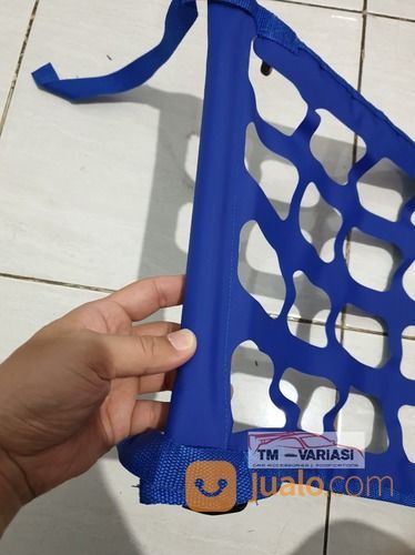 Pronet High Performance Tailgate Net Jaring Cargo Net Bagasi Belakang Biru