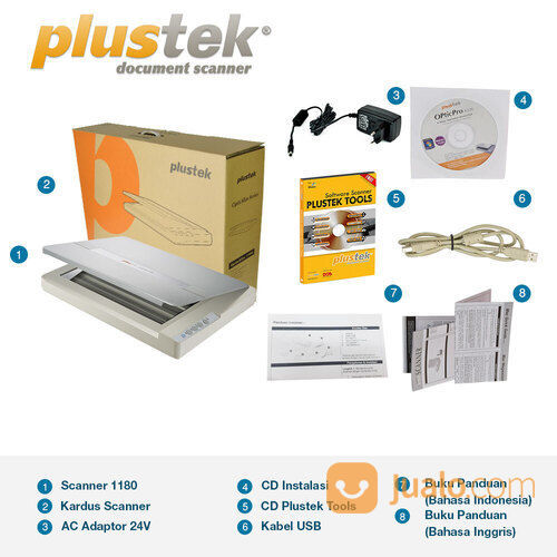 plustek scanner 1180