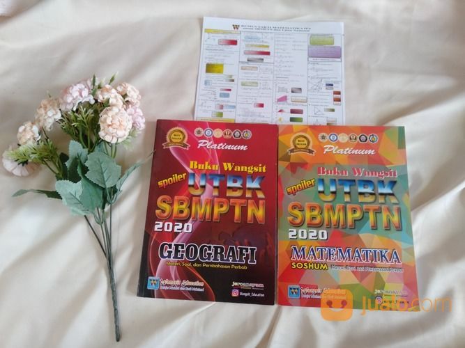 BUNDLE BUKU WANGSIT SOSHUM 2020 MATEMATIKA & GEOGRAFI.FREE POSTER RUMUS MATH!