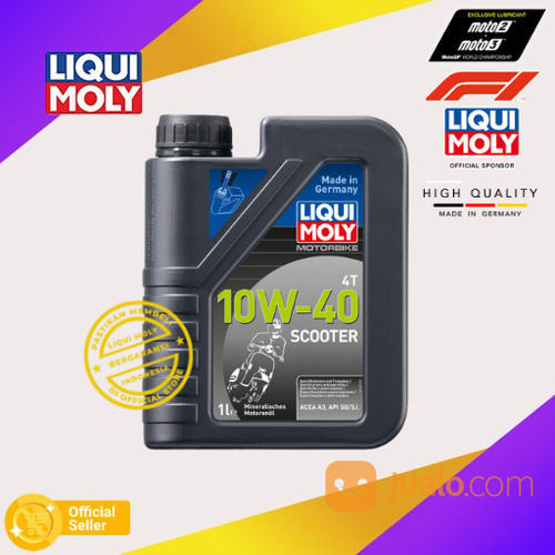 Liqui Moly Motorbike 4T 10W-40 Scooter 1L Oli Motor Matic 1618