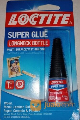 Liquid Super Glue Longneck Bottle Loctite ,Lem Perekat Locteti