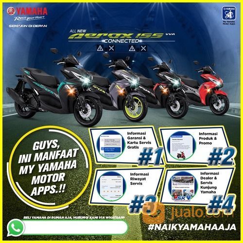 Yamaha New Aerox Connected 155 Standar