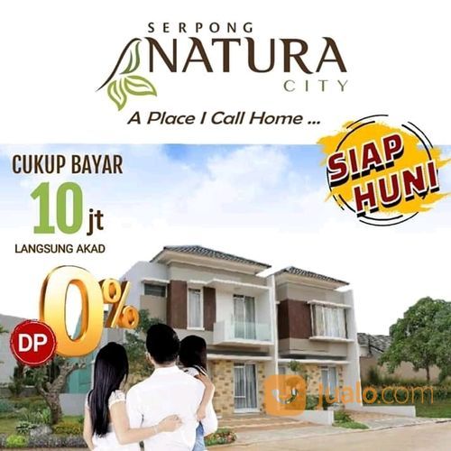 Serpong Natura City Bayar 60% Tanpa Bi Checking