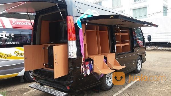 mobil perpustakaan keliling karoseri global di kota bekasi jawa barat jualo com