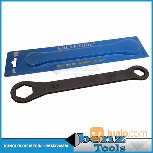 KUNCI BLOK MESIN BENGKOK GREAT 17 X 24 / ENGINE BLOCK WRENCH 17X24 MM