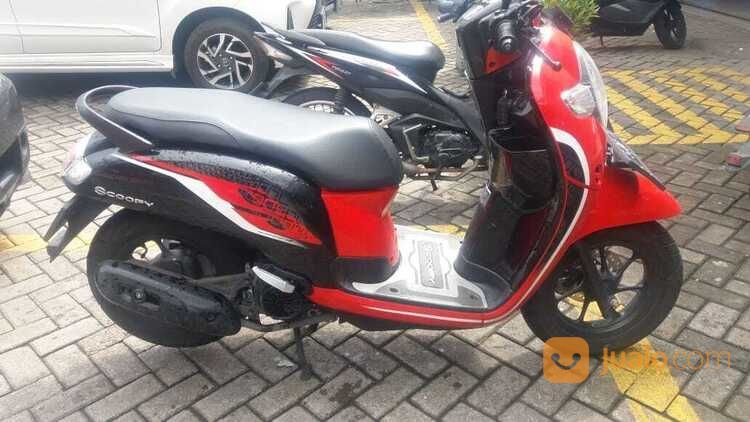 Honda Scoopy Tahun 2019 Merah Hitam