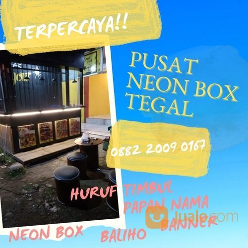 WA 0882 2009 0167 Promo Huruf Timbul Akrilik Led Tegal