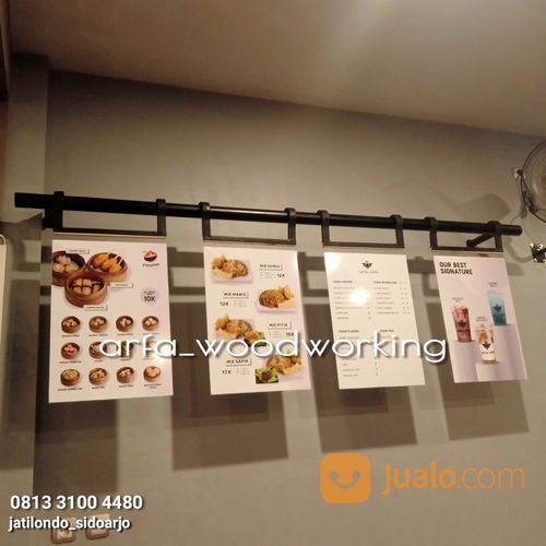 Papan Menu Papan Harga Papan Display Papan Produk